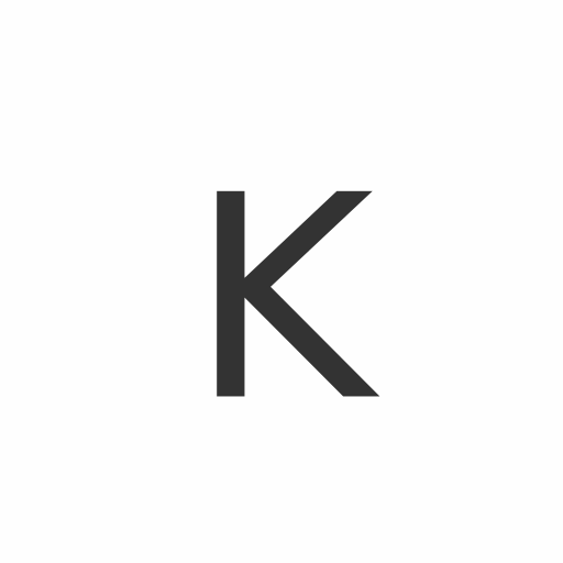 A black logo featuring the letters KMT in a stylized font The logos design is minimalist and modern