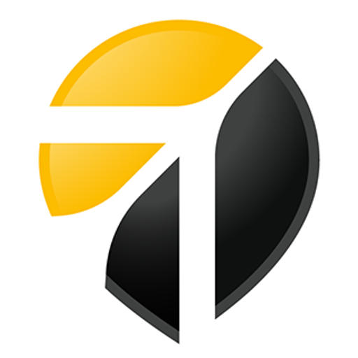 The Pittsburgh International Airport logo features a stylized black plane silhouette against a yellow background