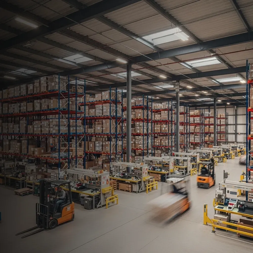 Supply chain dashboard illustrating customer satisfaction