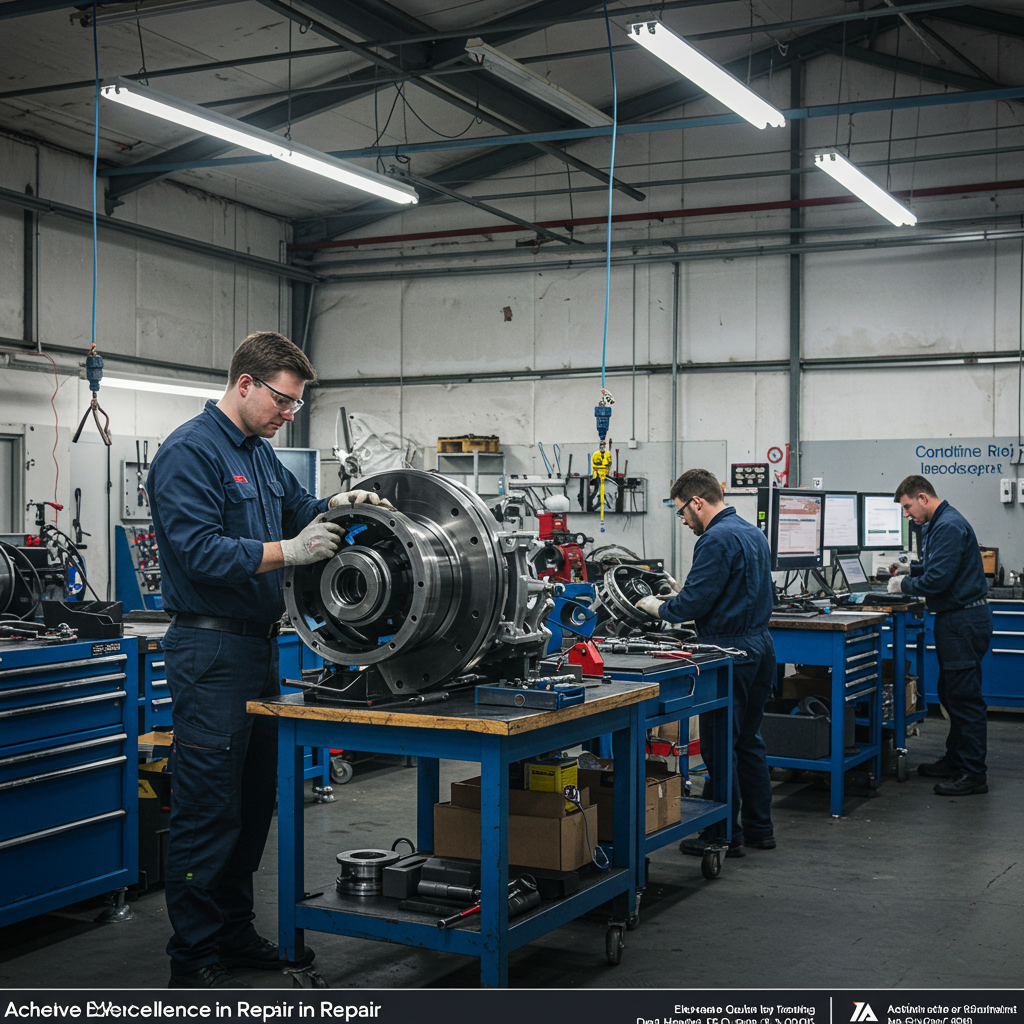 Certification process for repair standards in logistics