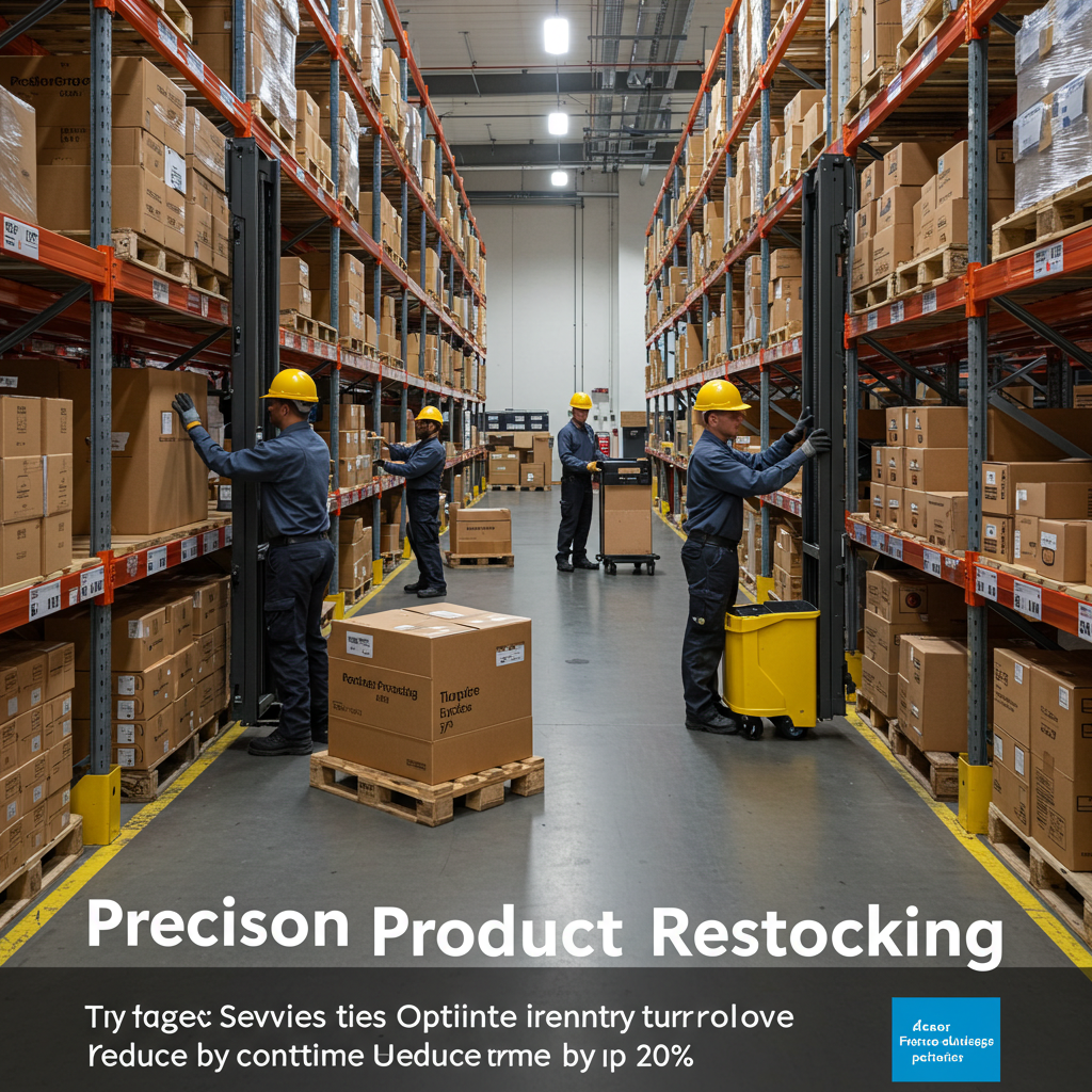 Efficient logistics for seamless restocking