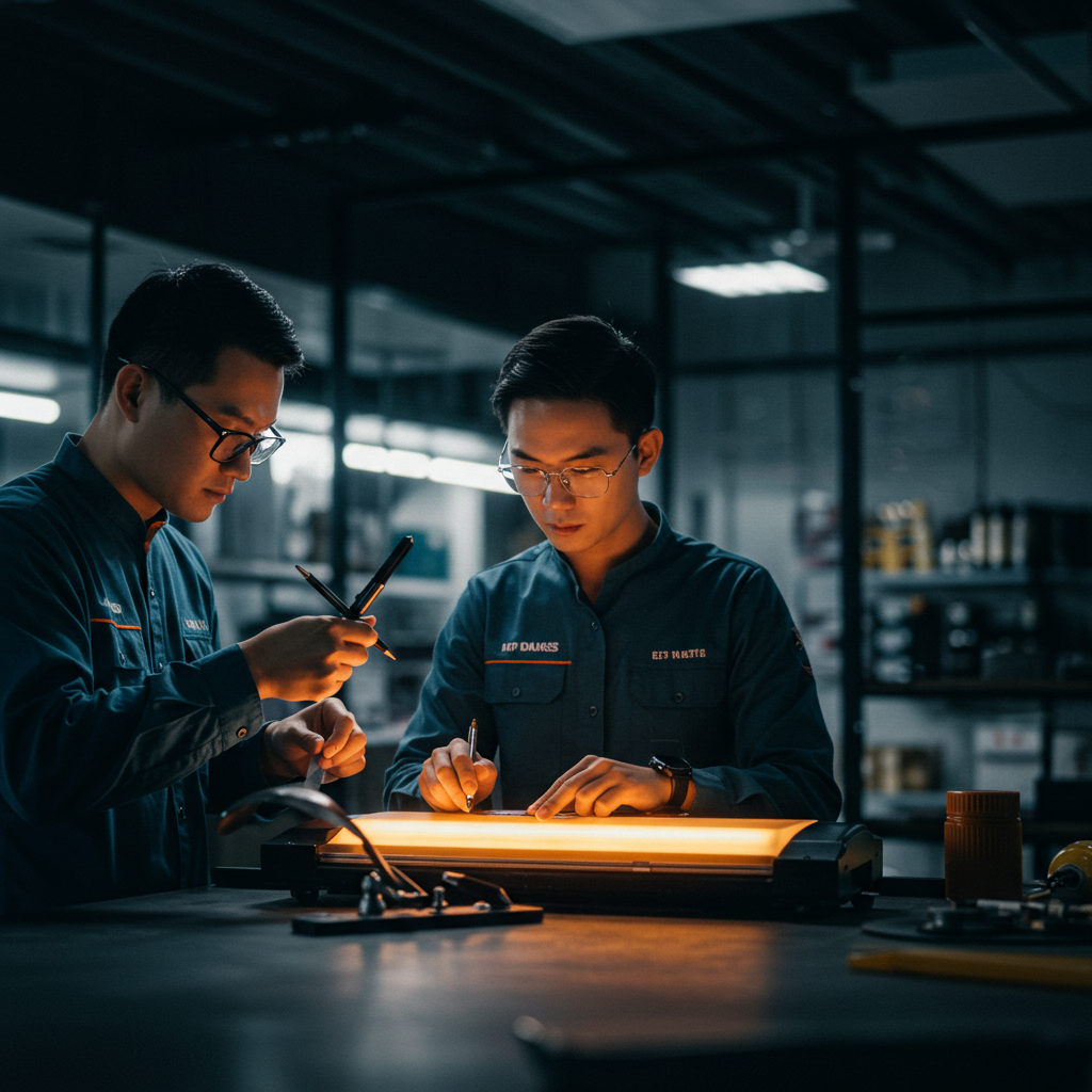 Banner showcasing live updates on repair progress in supply chain logistics