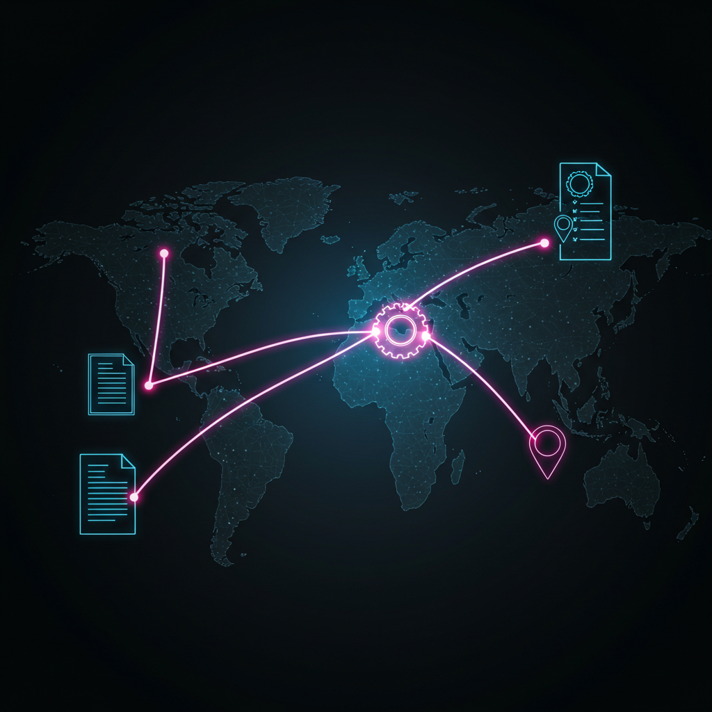 Coordinated repair logistics across locations