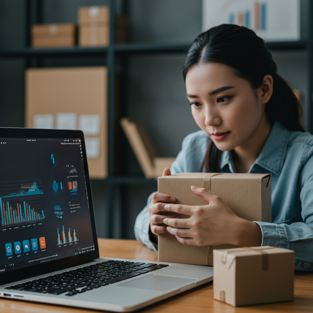 AI analytics optimizing logistics