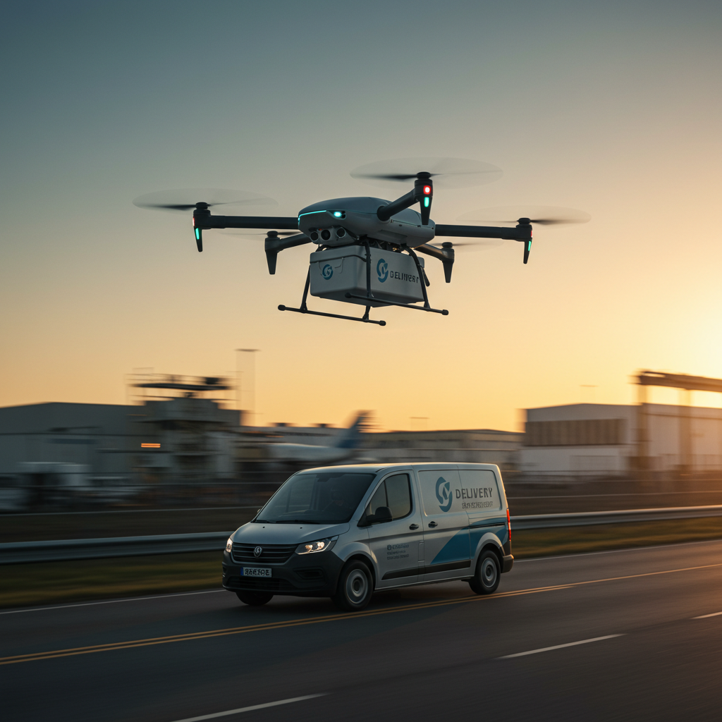 High-speed logistics for urgent part delivery