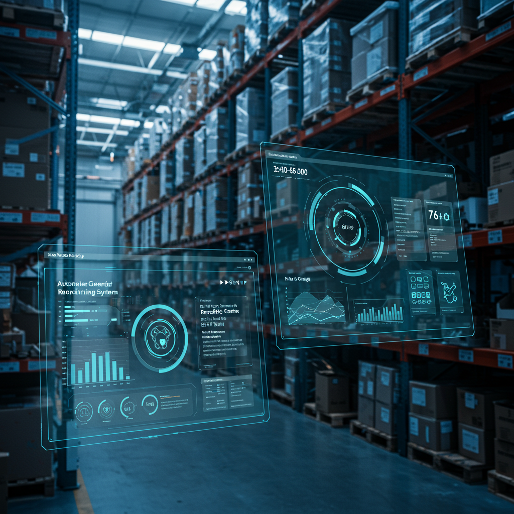 Warehouse interior with efficient returns management