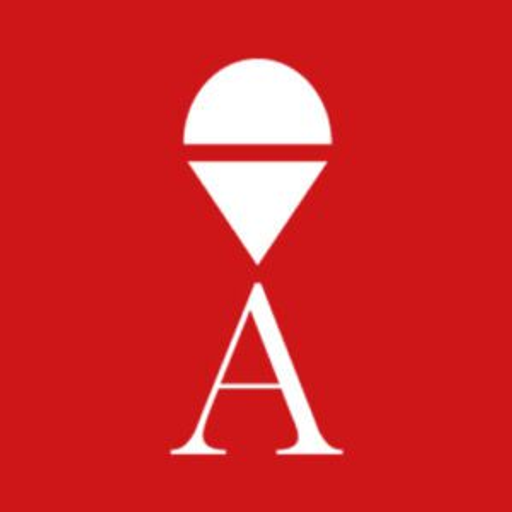 Accuracy Customs Brokers LLC logo depicts a white arrow pointing upwards within a blue circle signifying global trade and