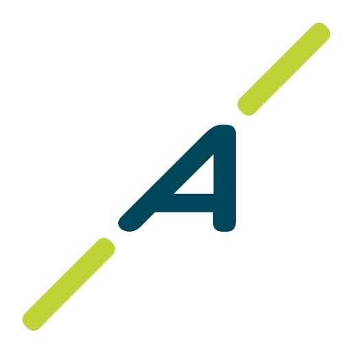 Aient US LLC logo featuring a stylized green arrow within a rounded rectangle signifying speed and direction