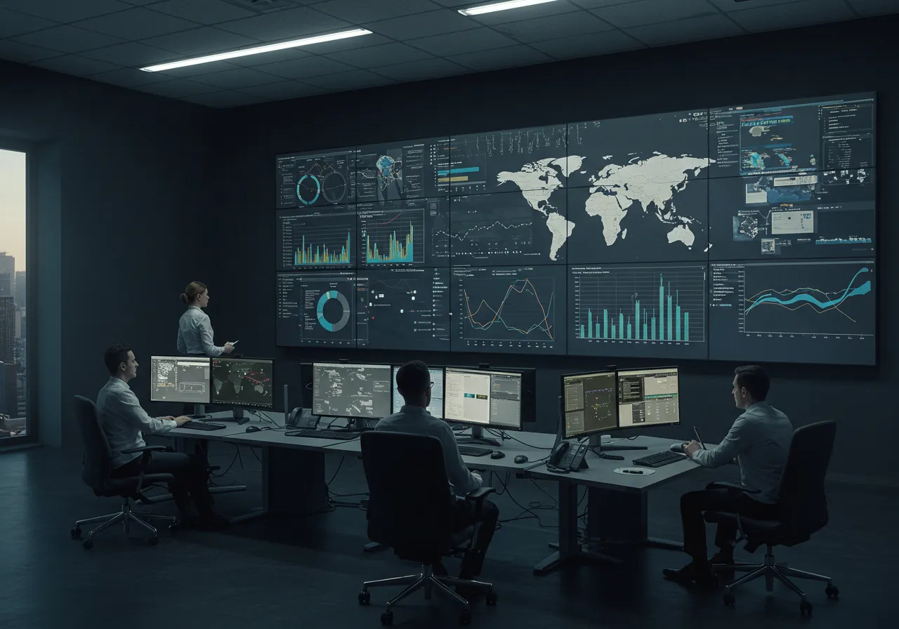 Supply chain analytics dashboard