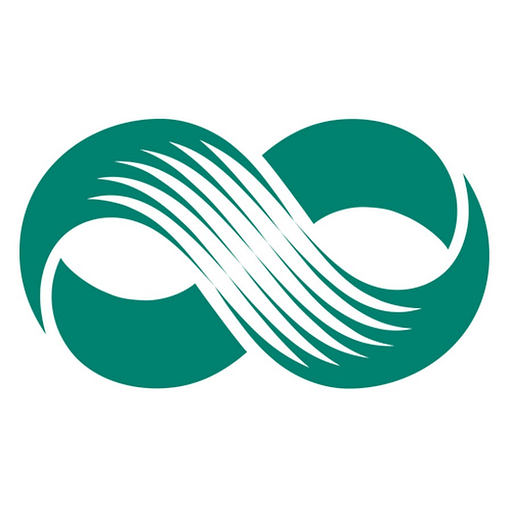 The Ahna Information Technology Co Ltd logo features a stylized spiral design in green representing growth and innovation