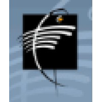 A black sailboat with a white sail is depicted against a blue sky suggesting a maritime theme or brand