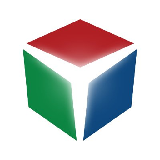 A blue and white Ainsworth Game Technology Ltd logo cube shows green and white colors and the companys iconic logo