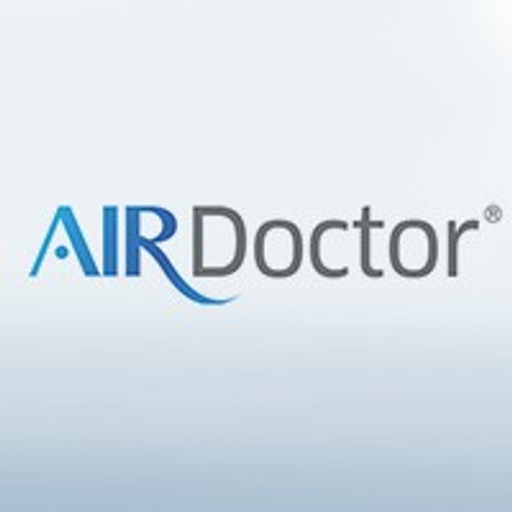 Air Doctor LLC logo featuring a stylized blue medical symbol with a stethoscope representing healthcare and medical services
