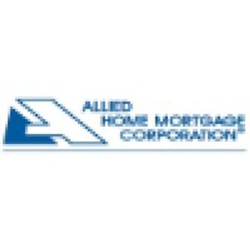 The Allied Home LLC logo features a stylized blue house shape with a triangular roof and a prominent blue color