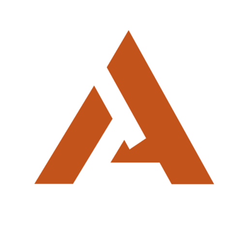 A bold red equilateral triangle logo for Alltech Inc prominently displayed representing the companys brand identity