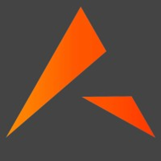 The Alphabeta Wholesale Corp logo features a stylized orange and white delta symbol representing a strong and dynamic brand