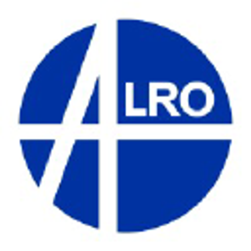 Alro Steel Corporation logo featuring a blue square with white text Alro Steel signifying the companys brand identity