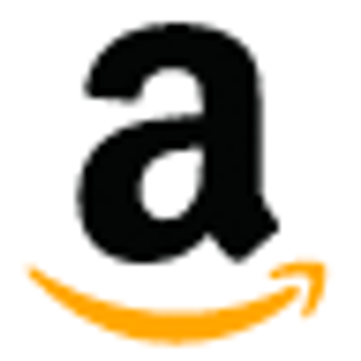 Amazon logo depicting a stylized warehouse with a smiling face representing fulfillment center operations