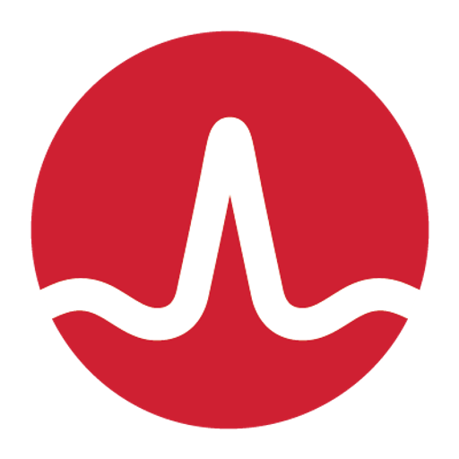 Amazon logo in white on a red background The logo features the companys name in a distinctive font