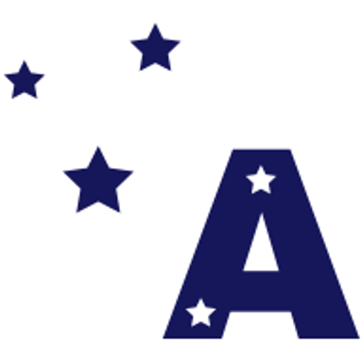 A blue logo features the word America with a stylized eagle design symbolizing customs brokerage services and American trade