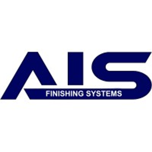 American Industrial Systems Inc logo featuring a bold blue shield design with the company name in white lettering