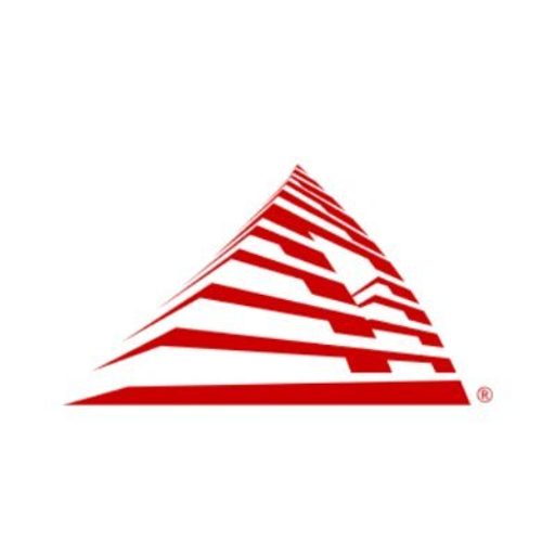 Ami Wines LLC logo depicts a stylized red and white triangle representing wine and quality