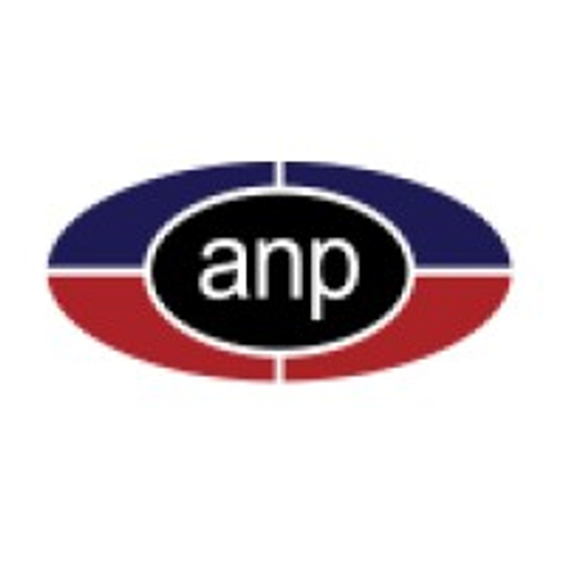 Anand NVH North America Inc logo features a red and blue shield design with the company name prominently displayed in white