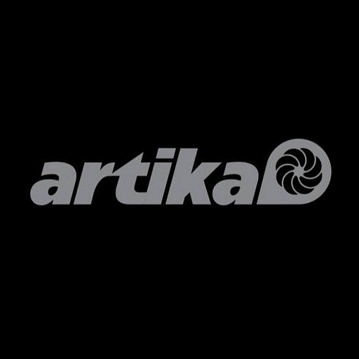 Artika logo featuring a stylized lightbulb design with the company name for living inc integrated within the form