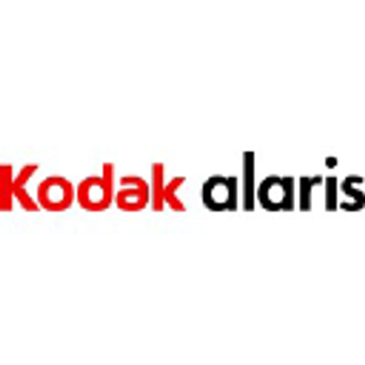 The KODAK logo featuring the iconic spiral graphic prominently displayed against a white background indicating brand