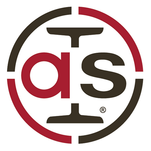 The ASI Storage Solutions Inc logo displays a stylized red shield with a white inner circle and the company name in bold text