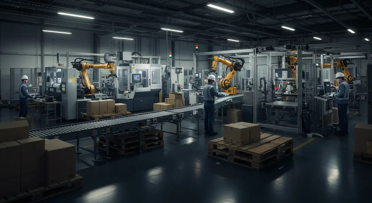 Warehouse assembly and configuration in action