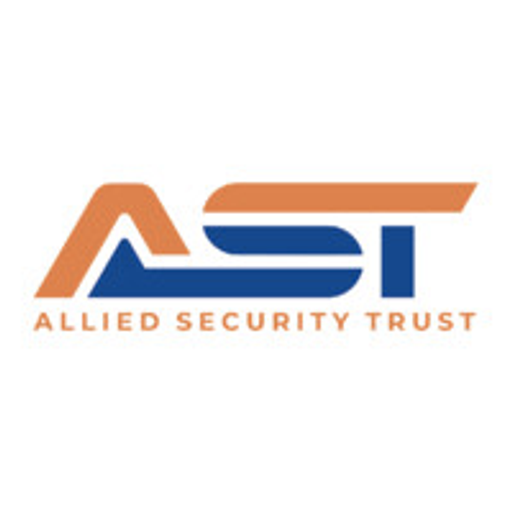 Ast Trading Inc logo features a stylized blue and orange trading chart with upward pointing arrows and the company name below