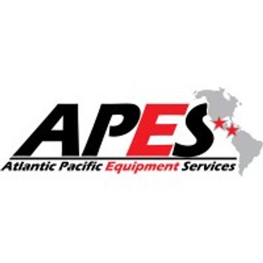 Atlantic Pacific Equipment Inc logo featuring a stylized map design with North America and the Pacific Ocean elements