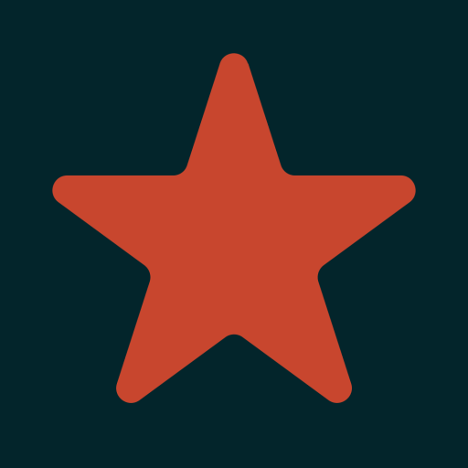 Austin Pang Gloves MFG USA Corp logo features a stylized red star within a blue circle representing quality and American