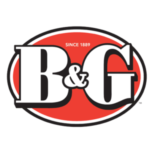 The Band G Foods logo displays a bold red circle with the brand name Band G in white letters