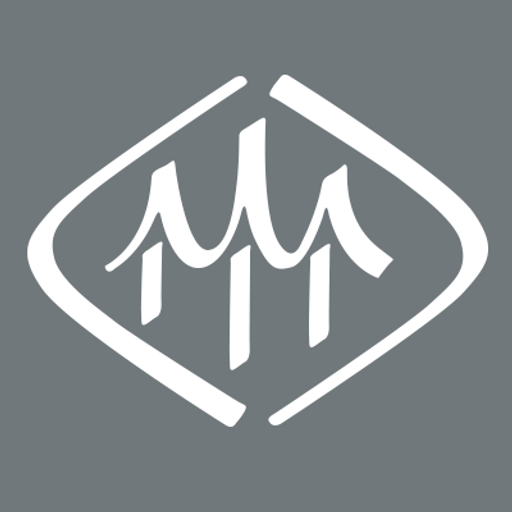 A white Morris logo featuring stylized tree branches and a central emblem representing BASFs corporate identity