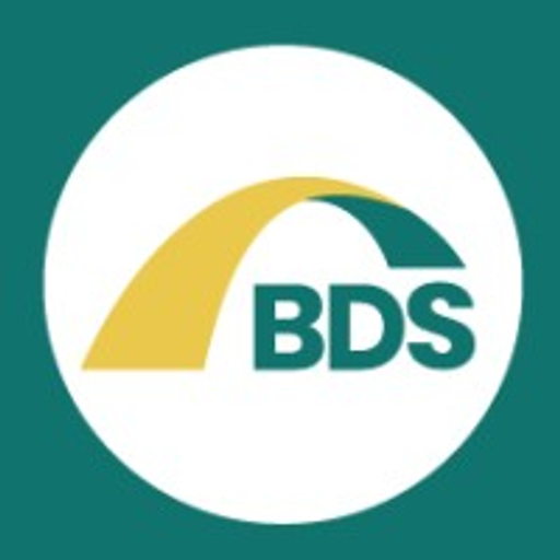 The BDS Orangeburg logo displays a stylized orange arc over the word Orangeburg in black