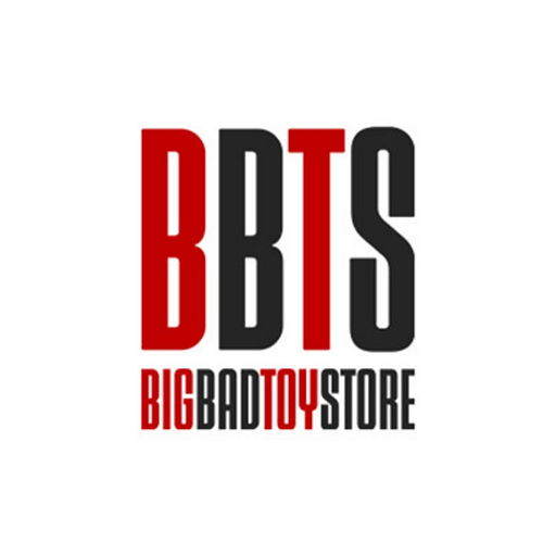 BigBadToyStore logo featuring a stylized red and black toy chest design with the words BigBadToyStore