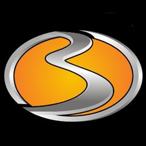 Bintell LLC logo featuring a stylized silver arrow design conveying speed and direction within a sleek black background