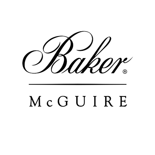 Baker Tires Inc logo featuring a red and white design with the text Baker Tires Inc and a tire illustration
