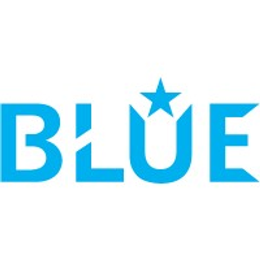 A blue house logo featuring investments LLC with a stylized house design symbolizing financial stability and growth