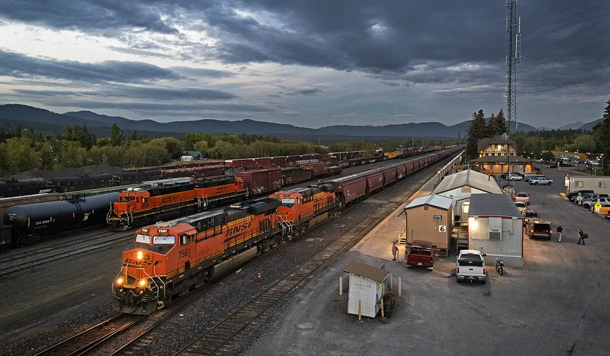 BNSF Railway (BNSF) intermodal terminal operations
