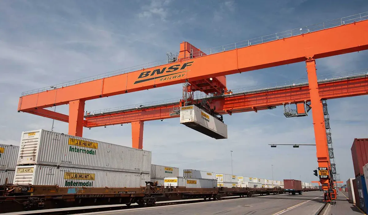 BNSF Railway (BNSF) automotive loading facility