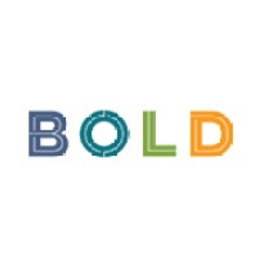 Bold Practice Trail Inc logo depicts a stylized mountain range with a bold trail graphic suggesting movement and adventure