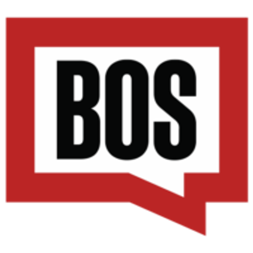 A red logo for Boston Warehouse Trading Corp features the text BOSTON WAREHOUSE in white against a white speech bubble shape