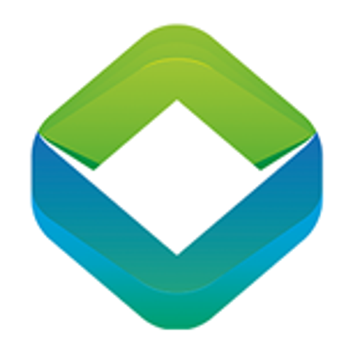 A blue and gray tilted square logo representing Bote LLC features a sharp geometric design and professional branding