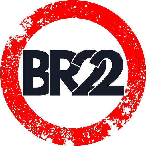 A Simpson StrongTie logo featuring a red and white circle with the text BR22 in bold black lettering