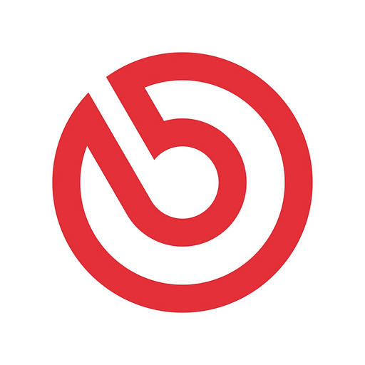 Brembo North America logo featuring a stylized red and white circular design representing the brake system brands identity