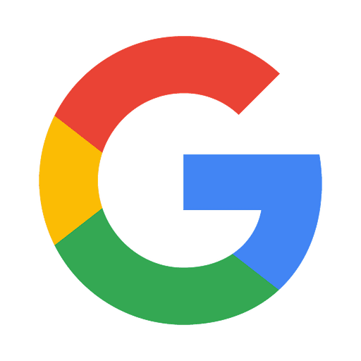 Googles iconic logo featuring a vibrant blue and red color scheme represents the business and pleasure LLC logo