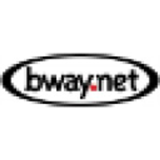 A black and white logo depicts the Broadway Corporation name in a stylized font with a prominent B symbol suggesting theater